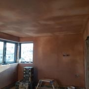 Full internal board and skim and external monocouche parex system.